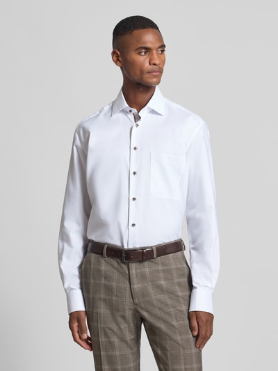ETERNA Comfort Fit Business-Hemd mit Kentkragen Weiss 4