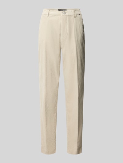 Marc Cain Cordhose mit aufgeschlagenem Saum Offwhite 1