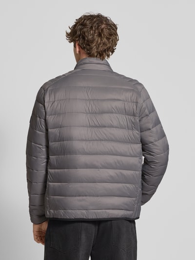 Jack & Jones Steppjacke mit Reißverschluss Modell 'BRADLEY' Mittelgrau 5