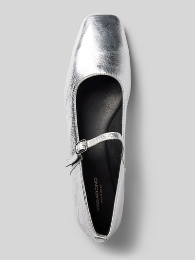 Vagabond Ballerinas aus Leder Modell 'DELIA' Silber 3