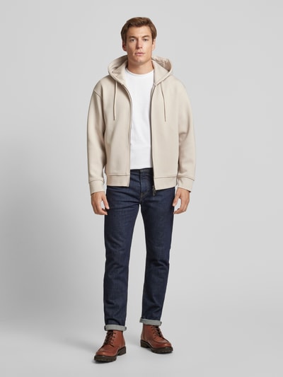 Emporio Armani Sweatjacke mit Kapuze Sand 1