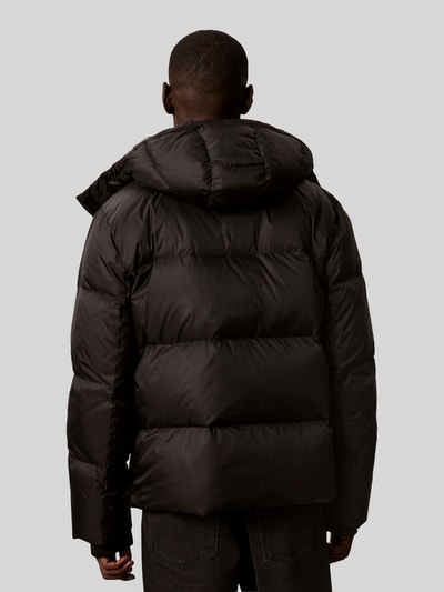 CK Calvin Klein Regular Fit Daunenjacke mit abnehmbarer Kapuze Black 5