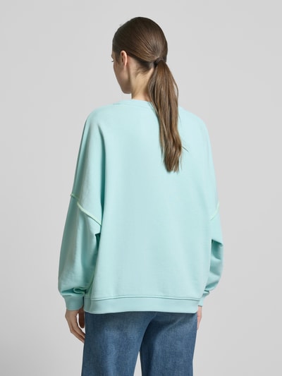 miss goodlife Oversized Sweatshirt mit Statement-Print Hellblau 5