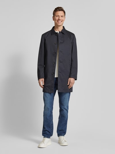 JOOP! Collection Mantel mit Leistentaschen Modell 'STEVIE' Marine 1