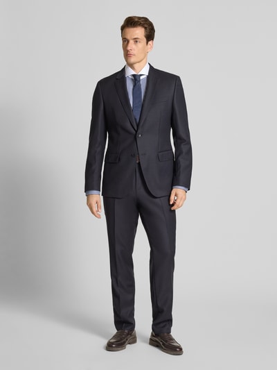 SEIDENSTICKER REGULAR FIT Regular fit vrijetijdsoverhemd met kentkraag, model 'Shark' Marineblauw - 1