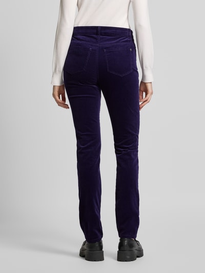 Christian Berg Woman Slim Fit Cordhose mit Baumwolle Violett 5