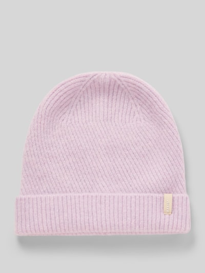 Barts Czapka z dzianiny z detalem z logo model ‘Kirinda’ Jasnofioletowy 1