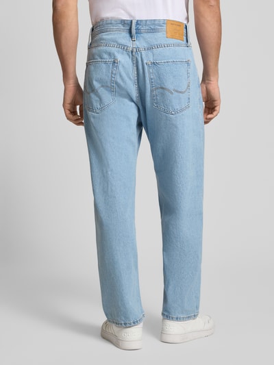 JACK & JONES Jeans mit 5-Pocket-Design Modell 'ALEX' Dunkelblau 5
