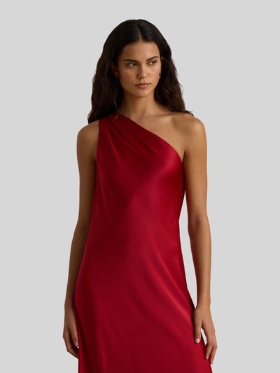 Lauren Ralph Lauren Sukienka na jedno ramię z asymetrycznym dekoltem na plecach Czerwony 1