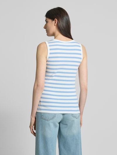 FREE/QUENT Tanktop in Ripp-Optik Modell 'Effy' Hellblau 5