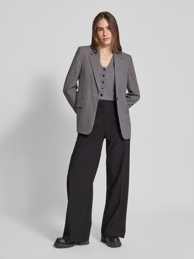 Mango Blazer mit Reverskragen Modell 'BOWERY' Anthrazit 1