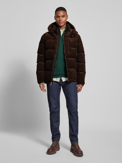 Polo Ralph Lauren Steppjacke mit Logo-Stitching Modell 'EL CAP' Black 1