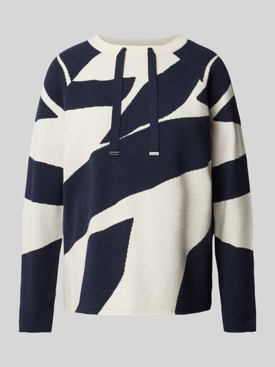 Betty Barclay Gebreide pullover met ronde hals Offwhite - 2