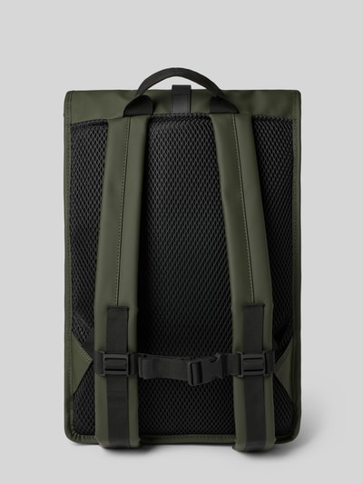RAINS Rolltop-rugzak met verstelbare schouderbanden Olijfgroen - 4