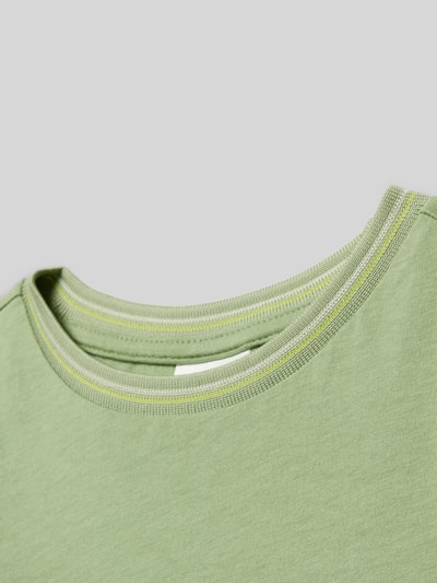 Productfoto, Regular Fit T-shirt uit puur katoen van s.Oliver RED LABEL, look: effen, 3D-motiefprint, ronde hals, korte mouw, jersey