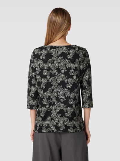 Christian Berg Woman Shirt met lange mouwen met boothals Antraciet - 5