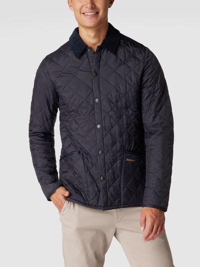 Barbour Steppjacke mit Umlegekragen Marine 4