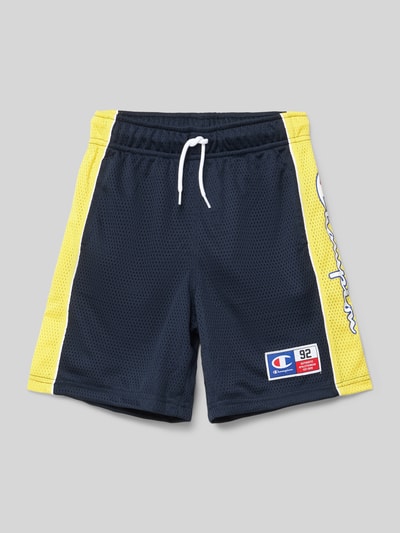 CHAMPION Shorts mit Colour-Blocking-Design Marine 1