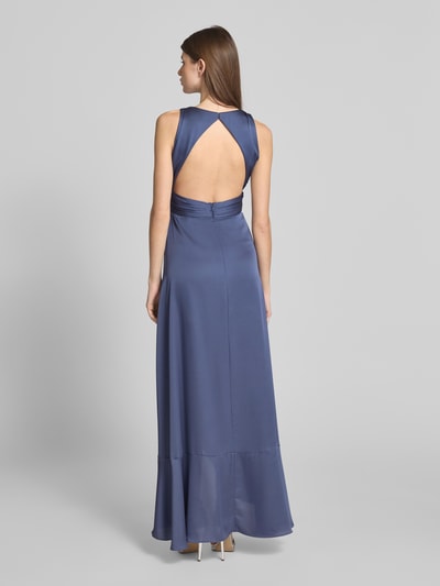 Jake*s Cocktail Abendkleid im Double-Layer-Look Rauchblau 5