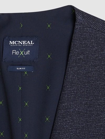 MCNEAL Slim Fit Weste aus Jersey Marine 4