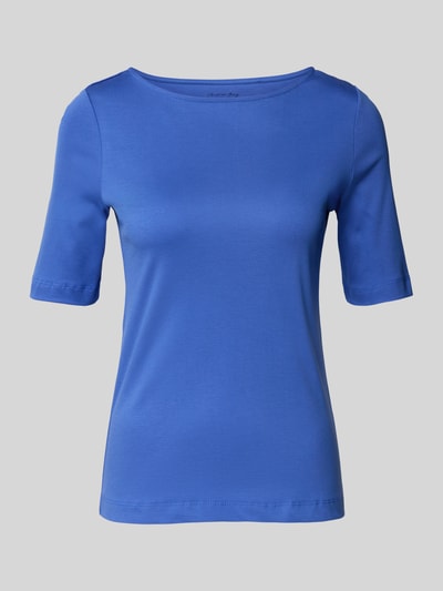 Christian Berg Woman T-Shirt mit U-Boot-Ausschnitt Blau 2