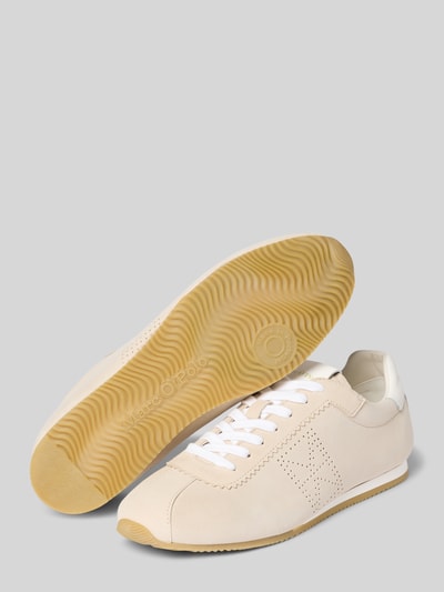 Marc O'Polo Low Top Sneaker aus Veloursleder Taupe 4