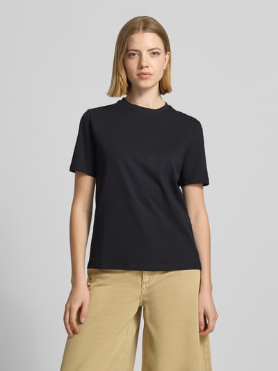 VILA T-Shirt mit Rundhalsausschnitt Modell 'NORA' Black 4
