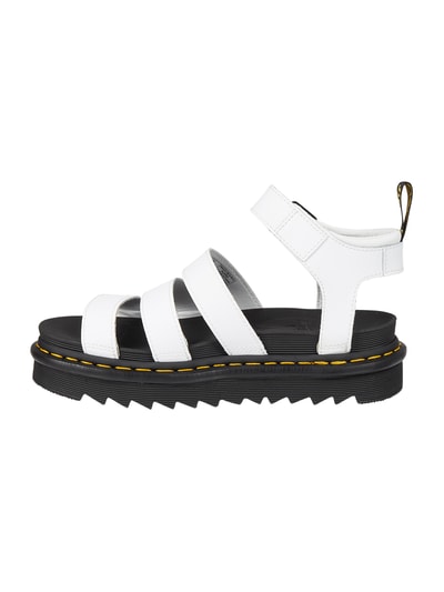 Dr. Martens Sandalen met plateauzool, model 'Blaire' Wit - 3