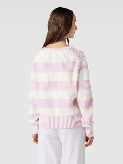 Better Rich Strickpullover mit Streifenmuster Rosa 5