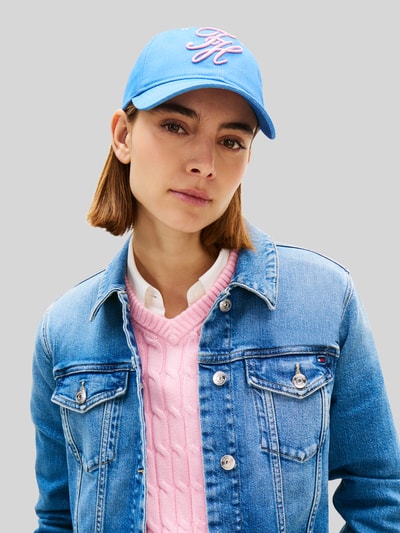 Tommy Hilfiger Baseballpet met geborduurd logo Blauw - 1