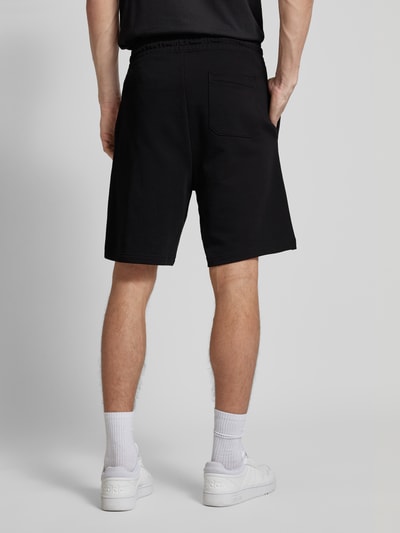 Hugo Blue Regular Fit Sweatshorts mit Label-Detail Modell 'Nasensio' Black 5