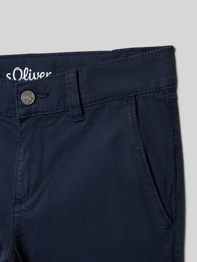 s.Oliver RED LABEL Regular Fit Chino mit Weitenregulierung innen Marine 2