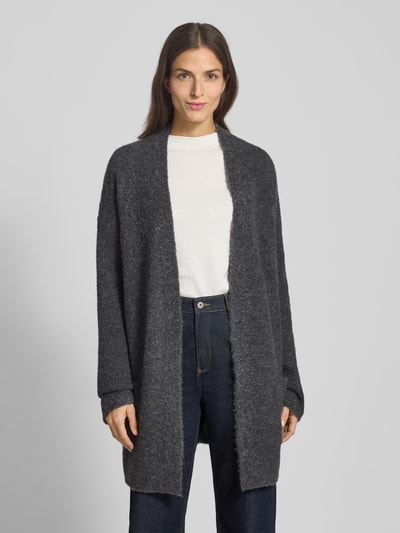 Marc O'Polo Regular fit cardigan van scheerwolmix  Donkergrijs gemêleerd - 4