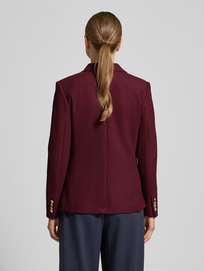 Lauren Ralph Lauren Blazer mit Reverskragen Bordeaux 5