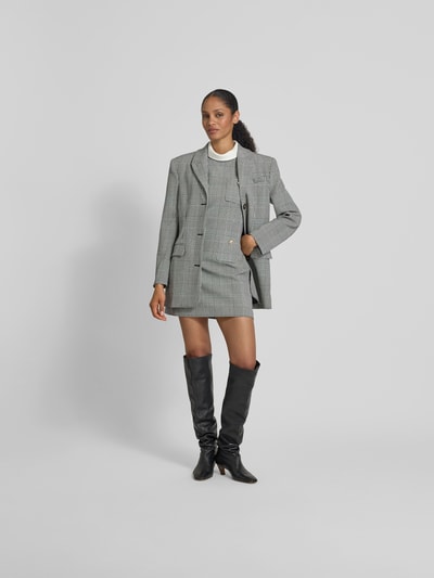 Self-Portrait Blazer mit Pattentaschen Black 1