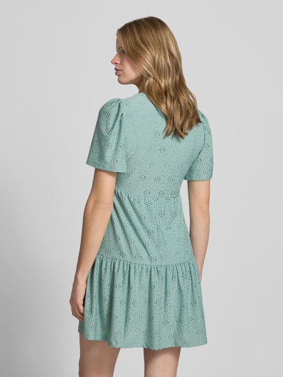 ONLY Mini-Freizeitkleid mit Lochstickmuster Modell 'SMILLA LIFE' Schilf 5