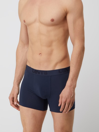 Levi's® Boxershort met stretch in set van 3 Donkerblauw - 2