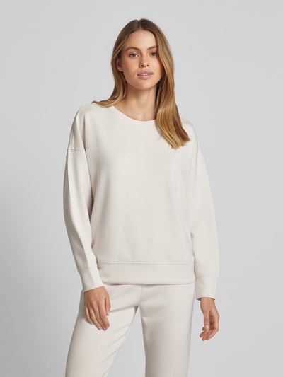 Christian Berg Woman Sweatshirt met ronde hals Ecru - 4