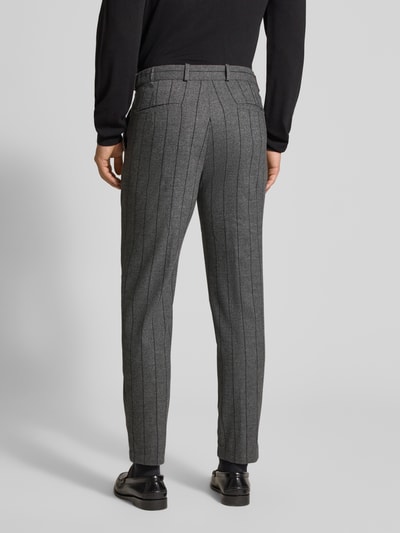 g1920 Stoffen broek met Franse steekzakken, model 'Livio' Middengrijs - 5