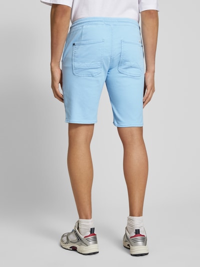 Blend Korte slim fit broek met tunnelkoord, model 'BLIZZARD' Lichtblauw - 5