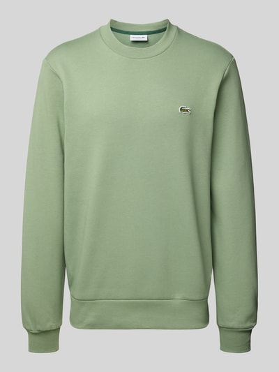 Lacoste Regular fit sweatshirt van katoenmix Groen - 2