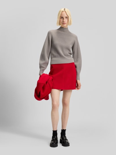 HUGO Loose fit pullover van wolmix met kasjmier, model 'SORELLASIO' Zand - 1