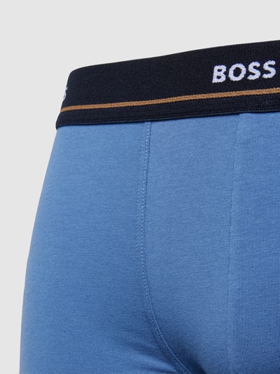 BOSS Trunks mit elastischem Bund im 5er-Pack Blau 2