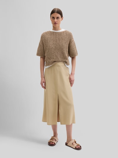 Marc O'Polo Relaxed Fit Pullover aus Baumwoll-Mix  Sand 1