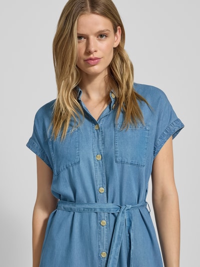 ONLY Relaxed Fit Jeanskleid aus Lyocell Modell 'PEMA HANNOVER' Jeansblau 3