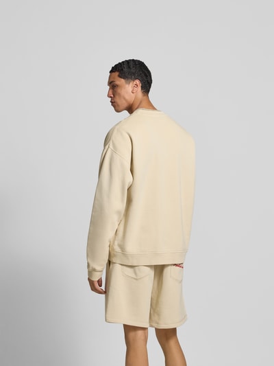 Dsquared2 Sweatshirt mit gerippten Abschlüssen Beige 5
