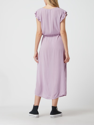 ICHI Maxi-jurk van viscose, model 'Marrakech' Lila - 4