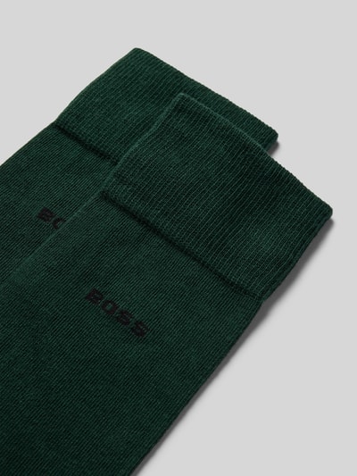 BOSS Sokken van katoenmix in een set van 2 paar Donkergroen - 2
