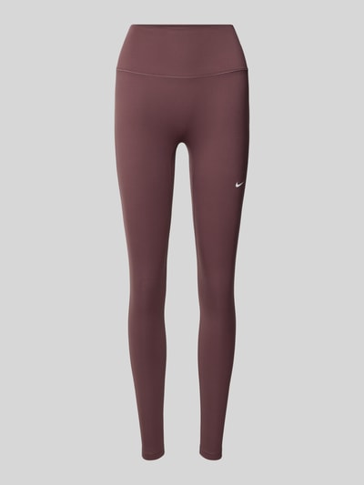 Nike Training Leggings mit Logo Taupe 2