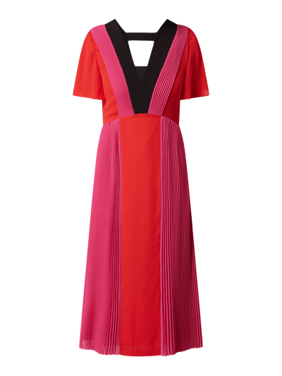 Karl Lagerfeld Kleid mit Plisseefalten  Fuchsia 2